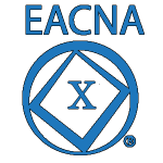 EACNA X Logo Blue