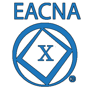 EACNA X Logo Blue
